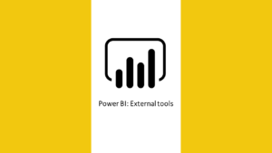 Power BI external tools